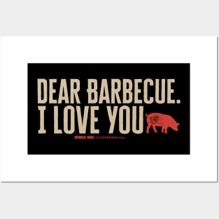 Dear BBQ Posters and Art